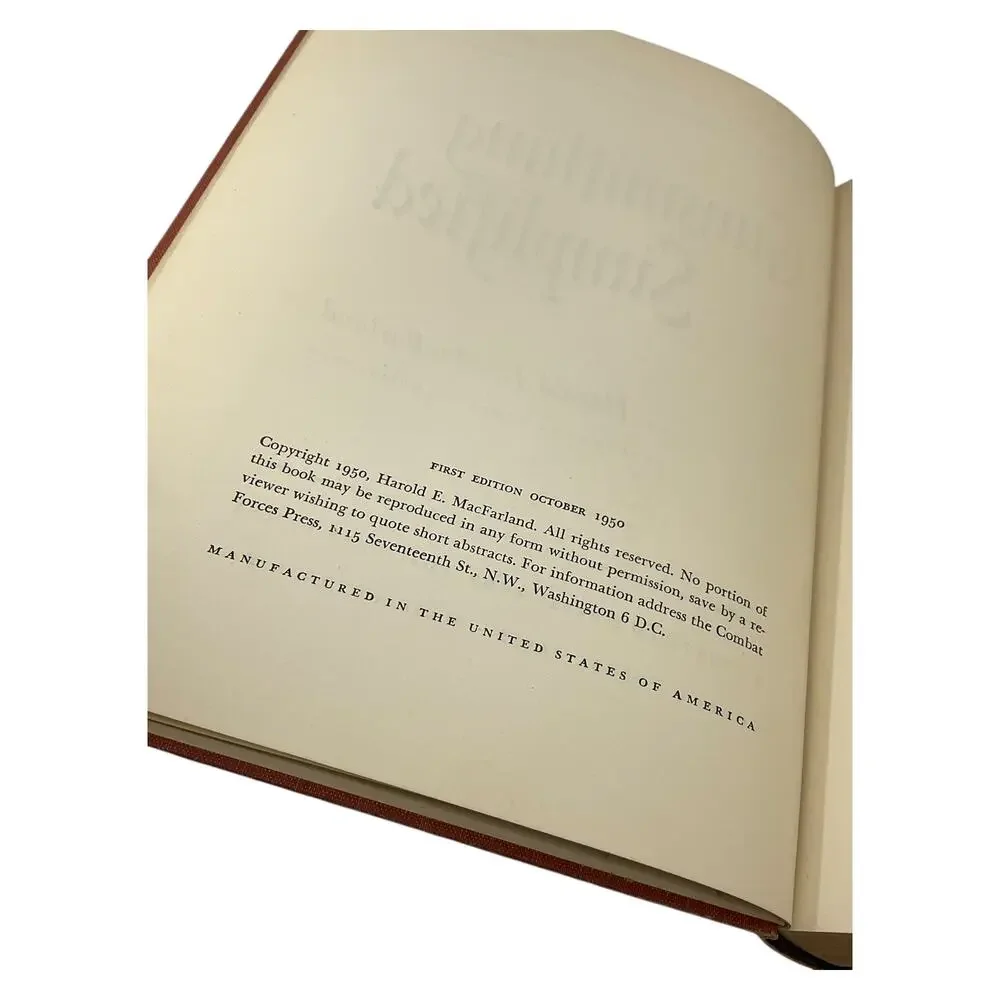 Gunsmithing Simplified Harold MacFarland 1950 Hardcover‎ First Edition